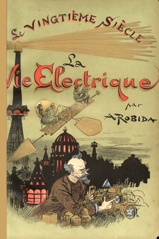 The cover of La vie électrique